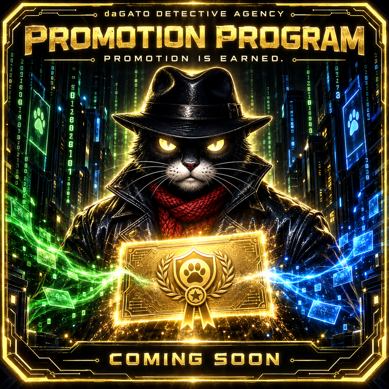 daGATO Promotion Program poster